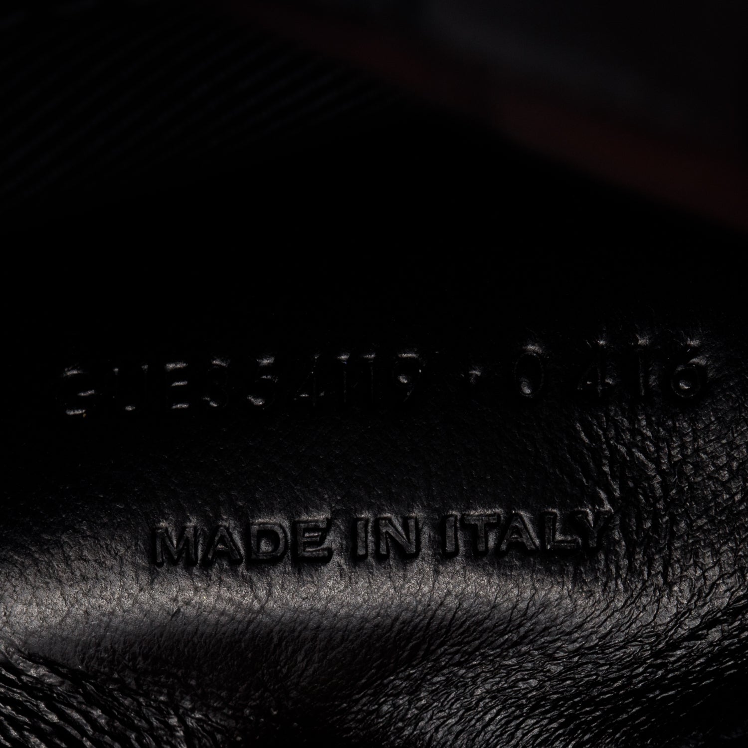 Saint Laurent Black Crocodile-Embossed Leather Medium Classic Monogram Kate Tassel Chain Bag