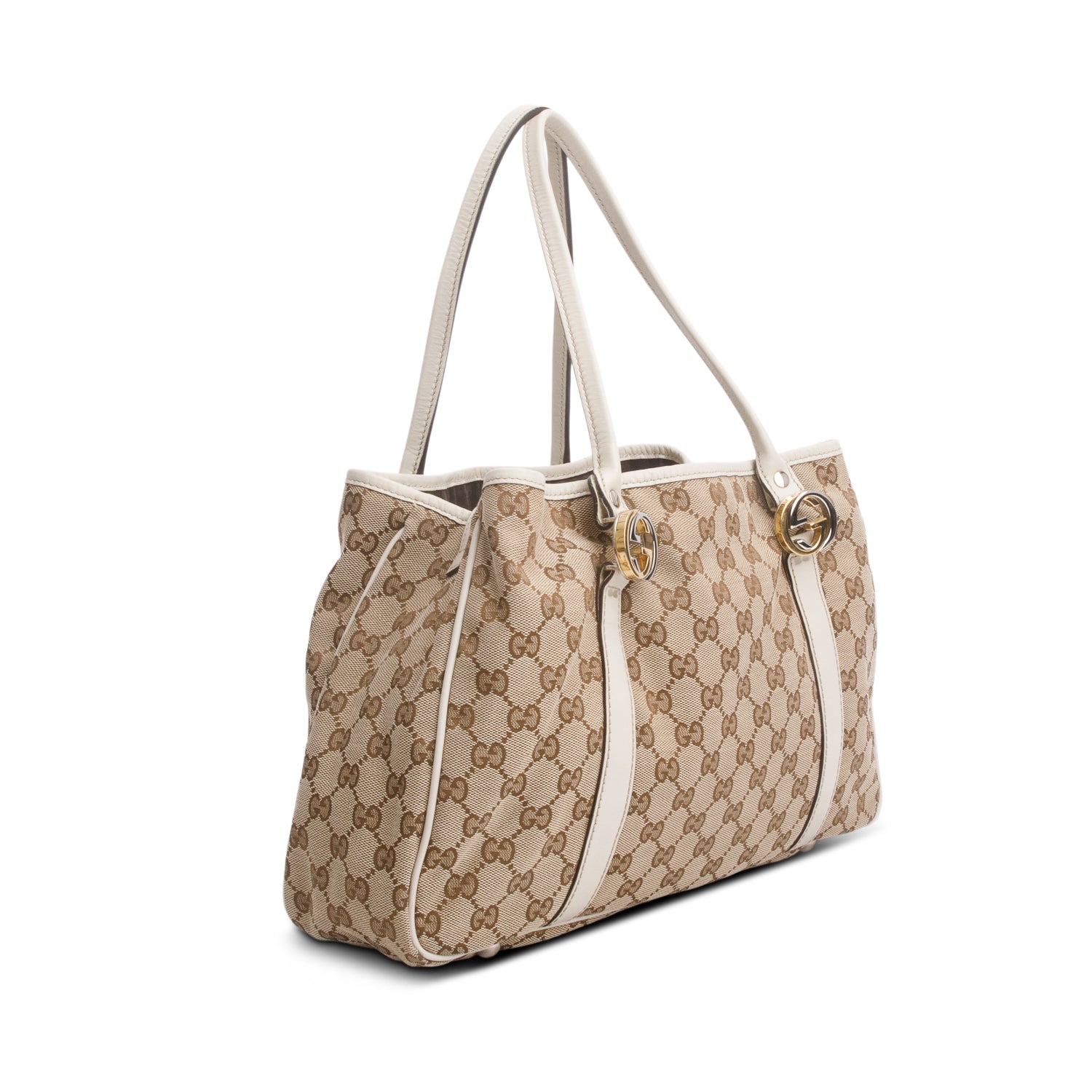 Gucci Monogram GG Twins Medium Tote
