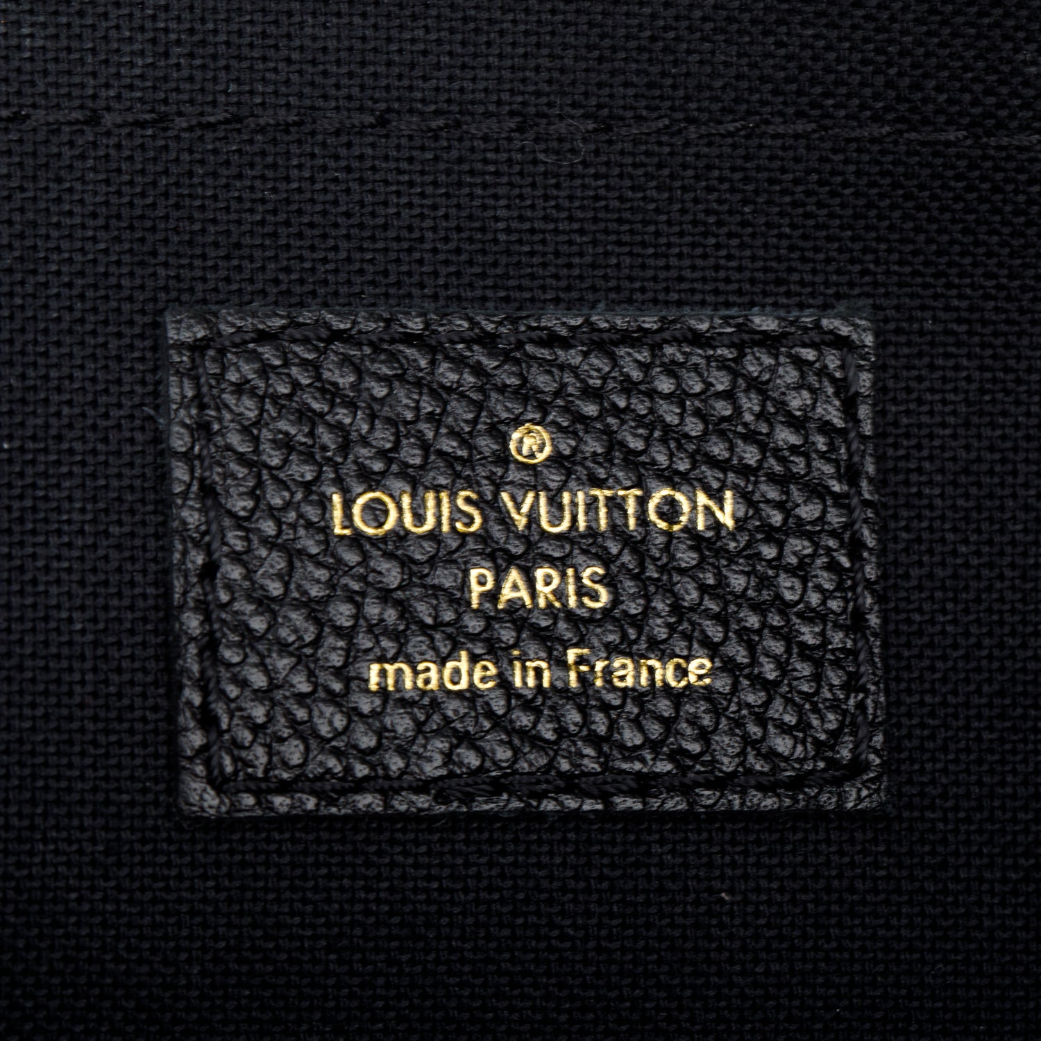Louis Vuitton Black Monogram Empreinte Daily Pouch