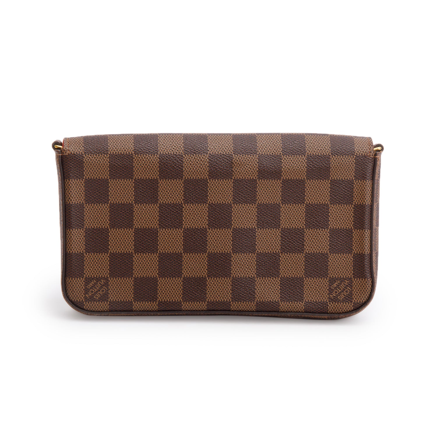 Louis Vuitton Damier Ebene Felicie Pochette Bag w/ Insert & Box