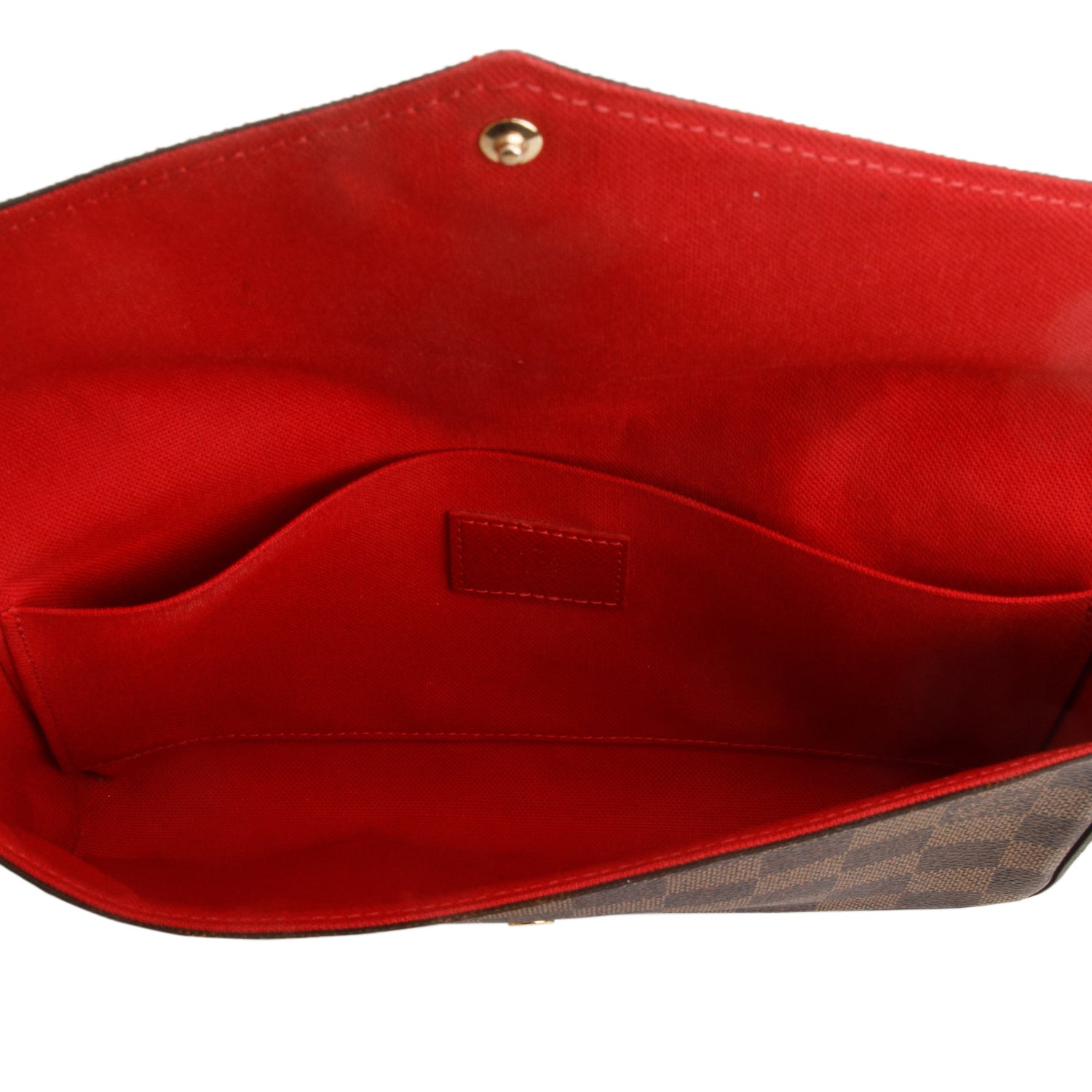 Louis Vuitton Damier Ebene Felicie Pochette Bag w/ Insert & Box