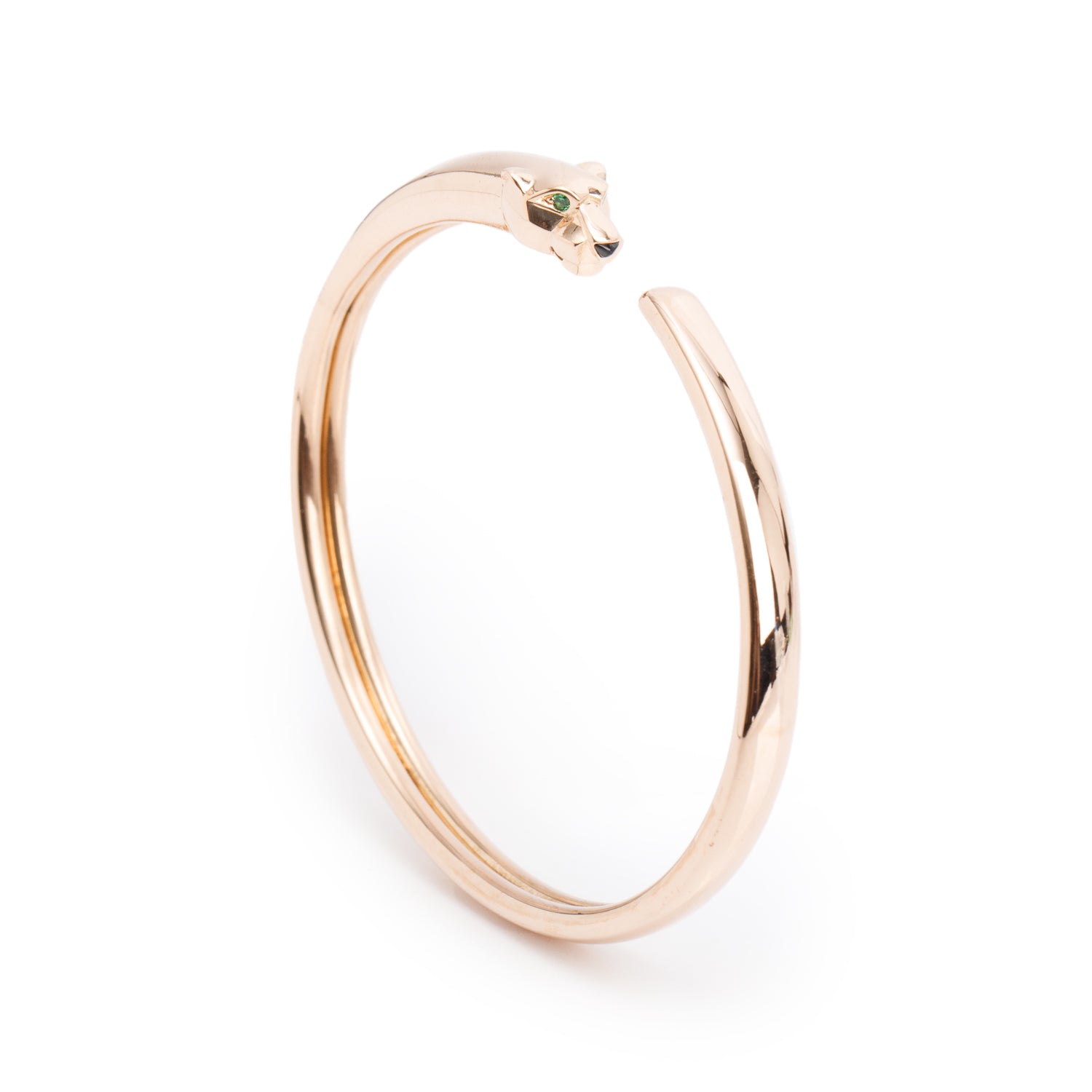 Cartier 2022 18k Rose Gold Panthere de Cartier Bracelet, Small Model Size 16 w/ Box & Certificate