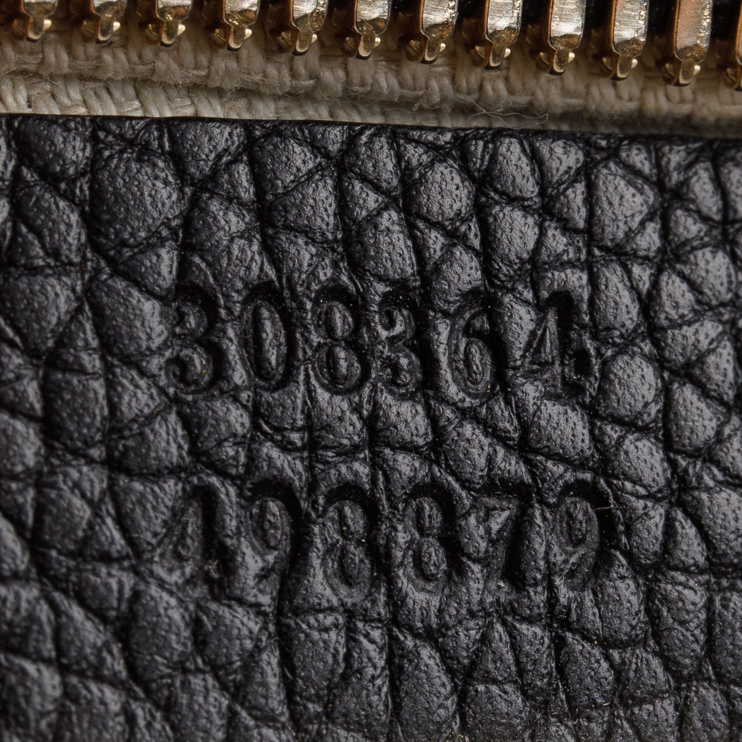 Gucci Black Pebbled Calfskin Leather Small Soho Disco Bag