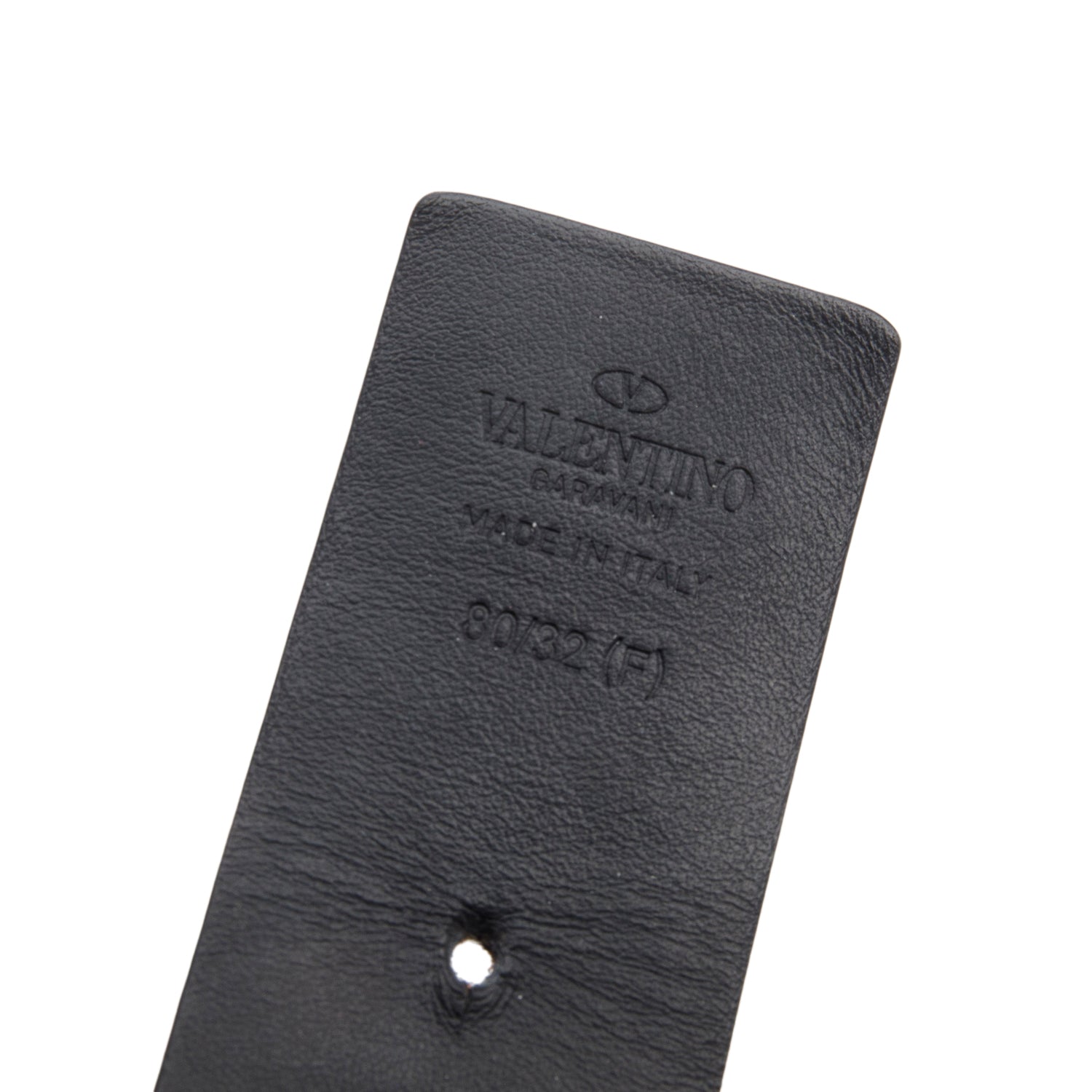 Valentino Brown/Black Calfskin Leather VLogo Reversible 40MM Belt 80  32 w/ Box