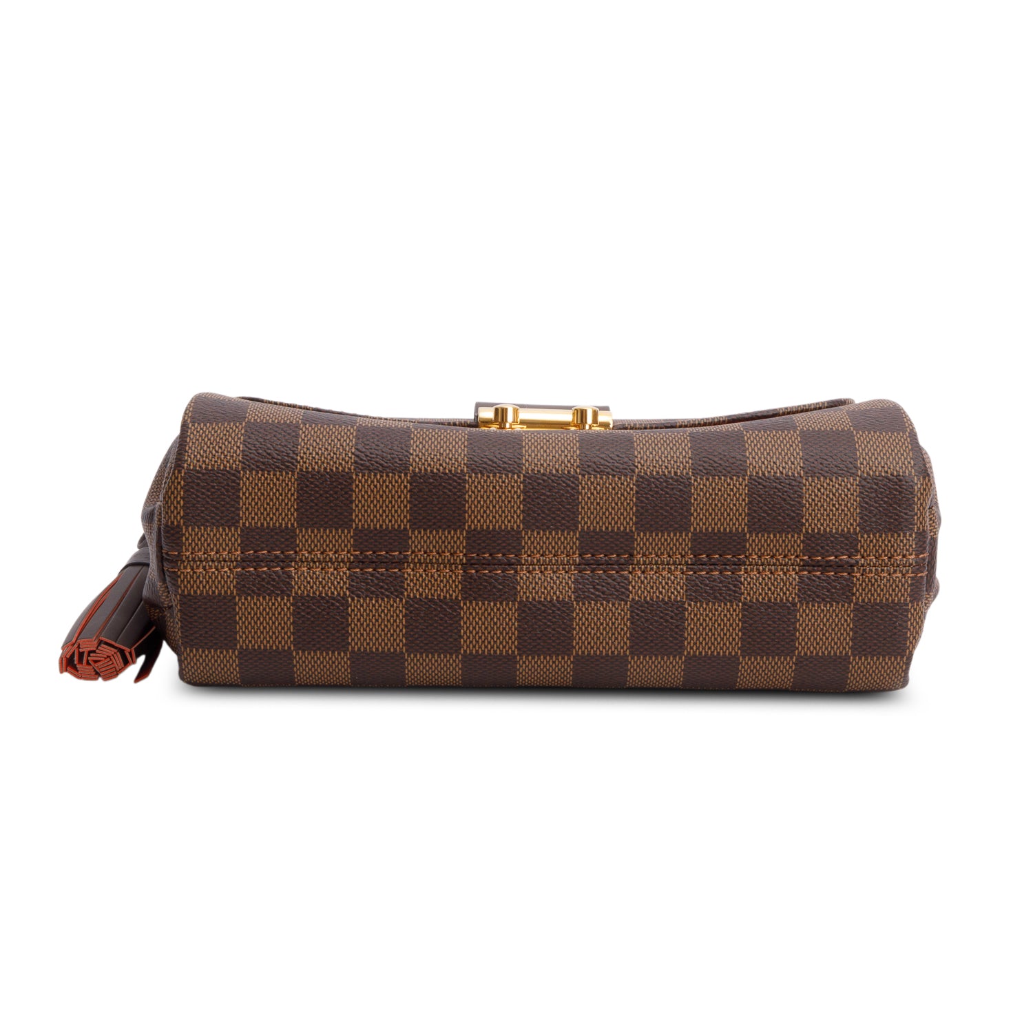 Louis Vuitton 2021 Damier Ebene Croisette w/ Box, Strap & Receipt
