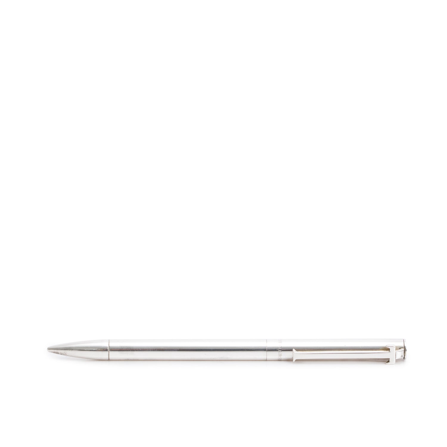 Tiffany & Co. Sterling Silver T-Clip Ballpoint Pen