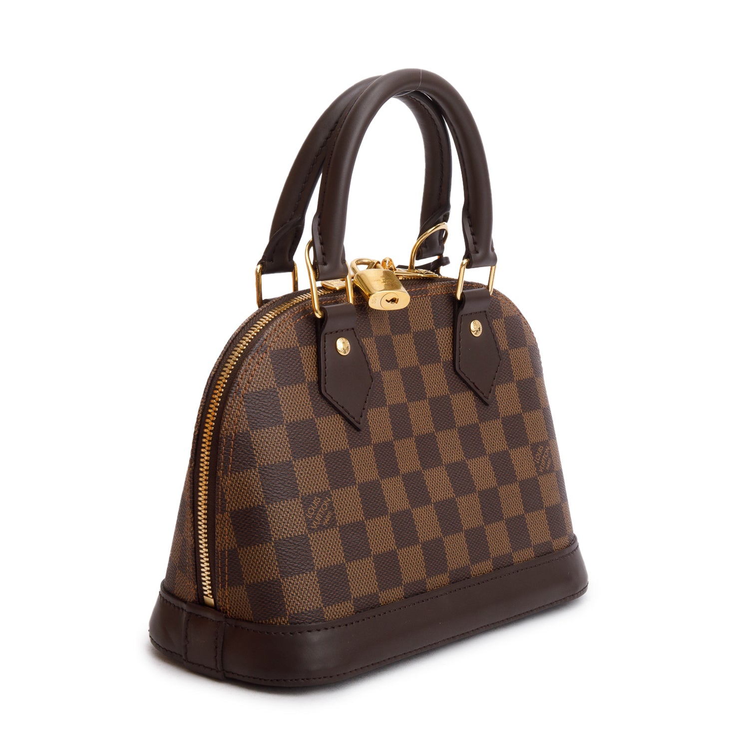 Louis Vuitton 2024 Damier Ebene Alma BB w/ Box, Strap & Receipt
