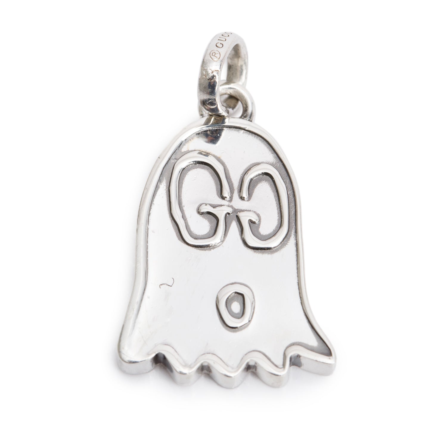 Gucci Sterling Silver Ghost Pendant