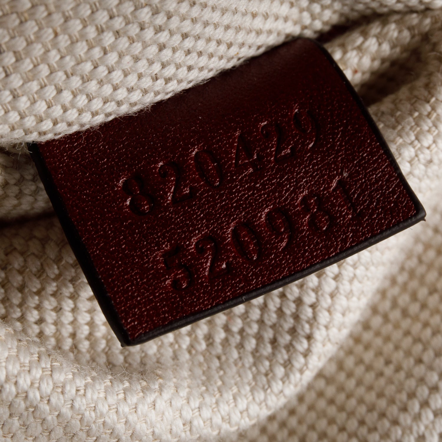 Gucci Burgundy Calfskin Leather Mini Blondie Shoulder Bag w/ Box