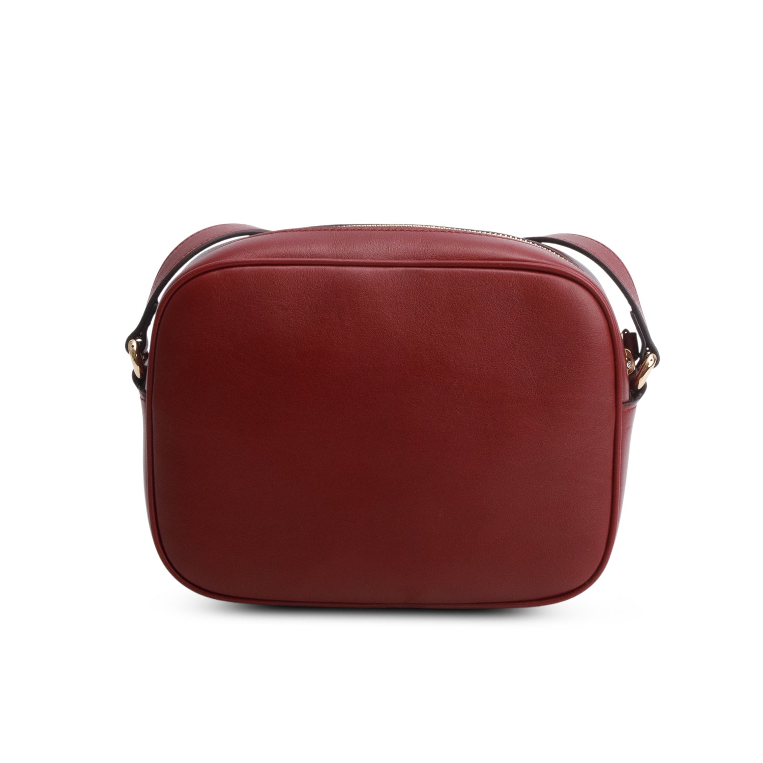 Gucci Burgundy Calfskin Leather Mini Blondie Shoulder Bag w/ Box