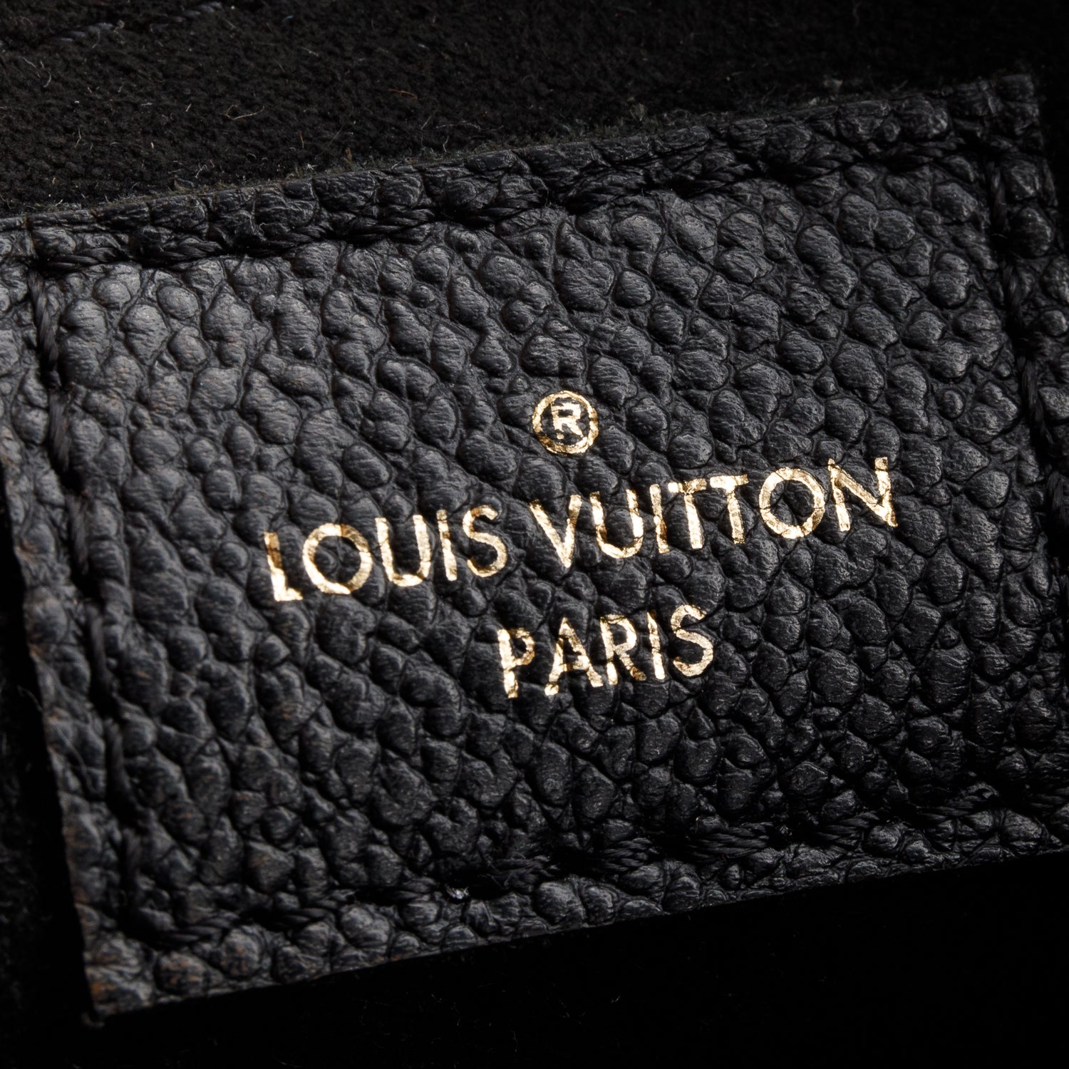 Louis Vuitton Black Empreinte Monogram Giant Multi Pochette Accessories w/ Straps & Box