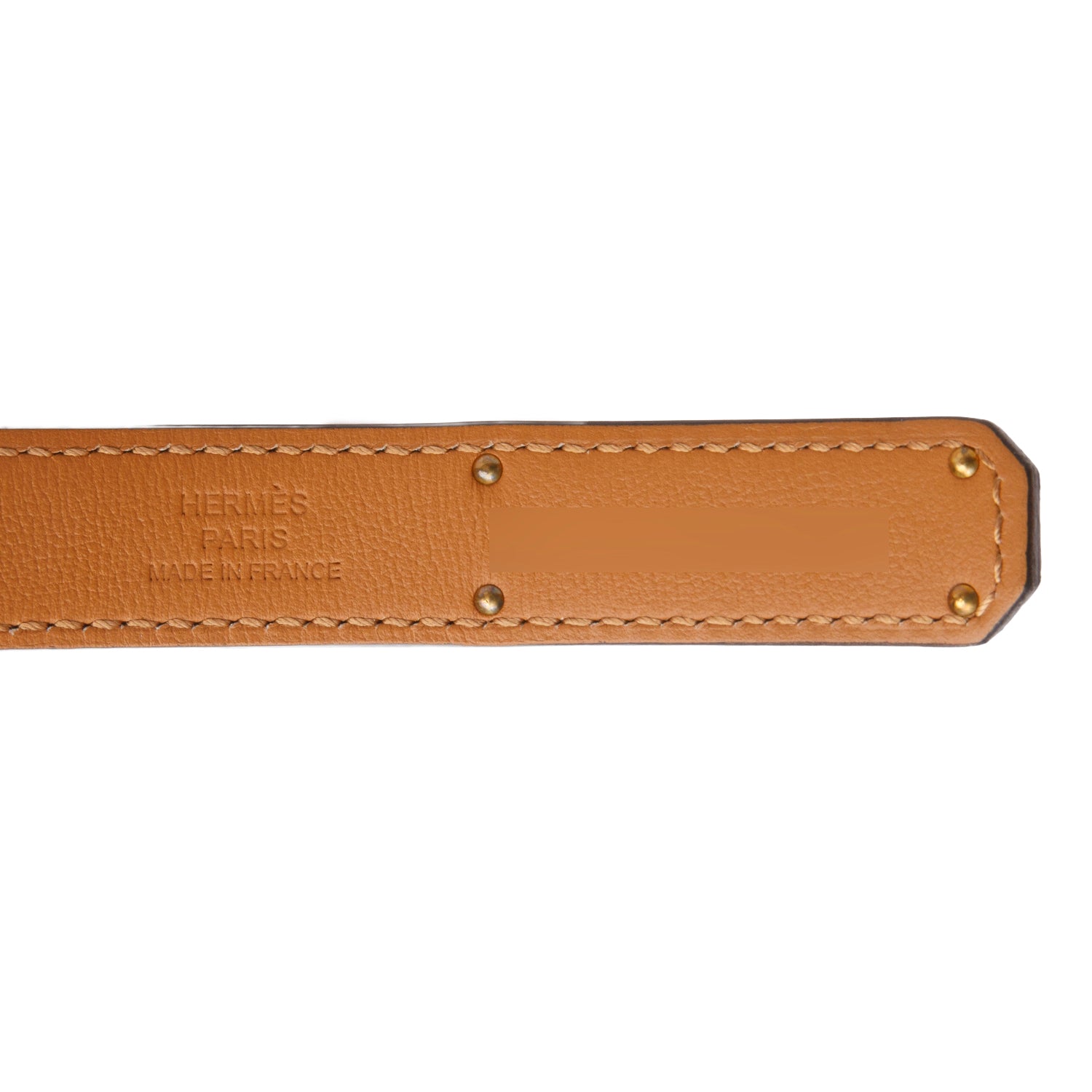 Hermes 2024 Gold Veau Epsom Kelly 18 Belt w/ Box