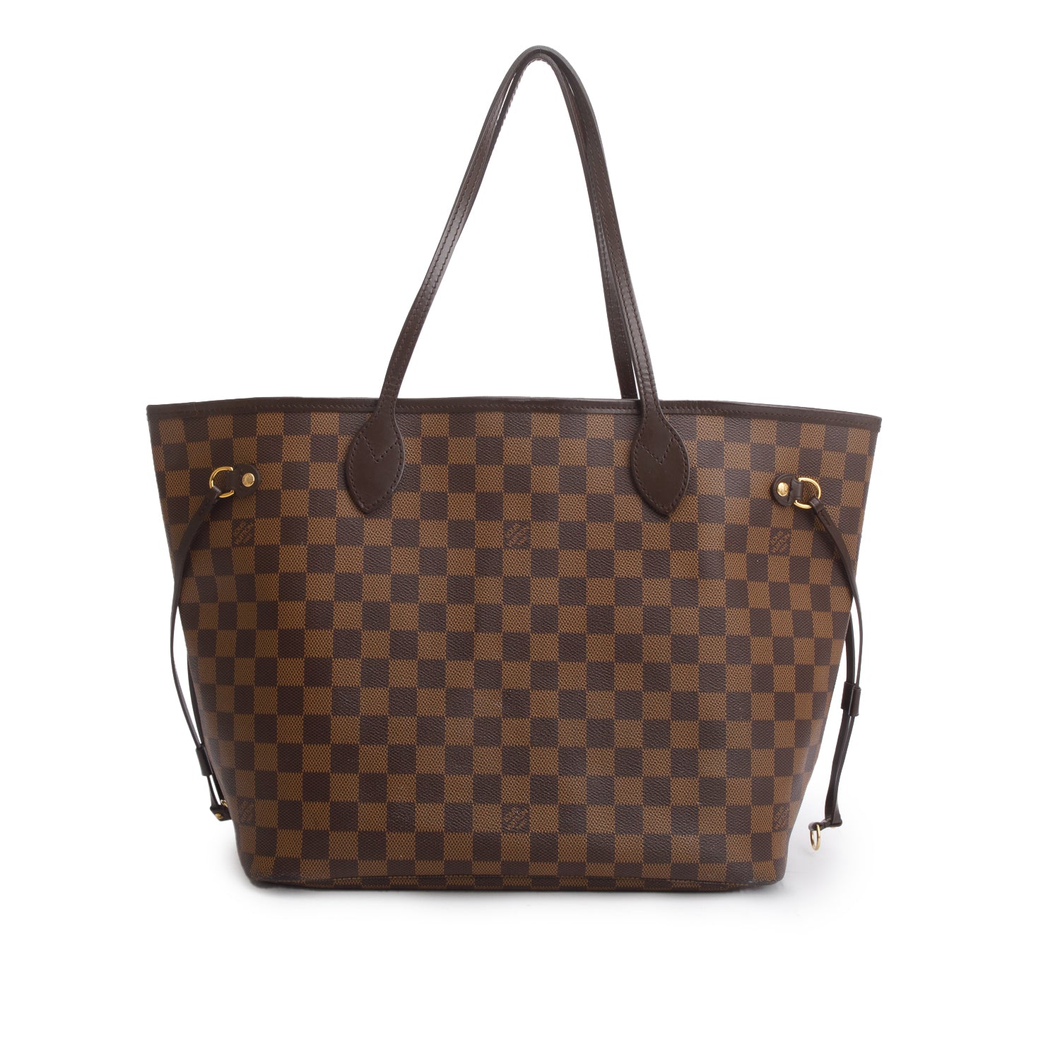 Louis Vuitton Damier Ebene Neverfull MM w/ Pouch & Receipt