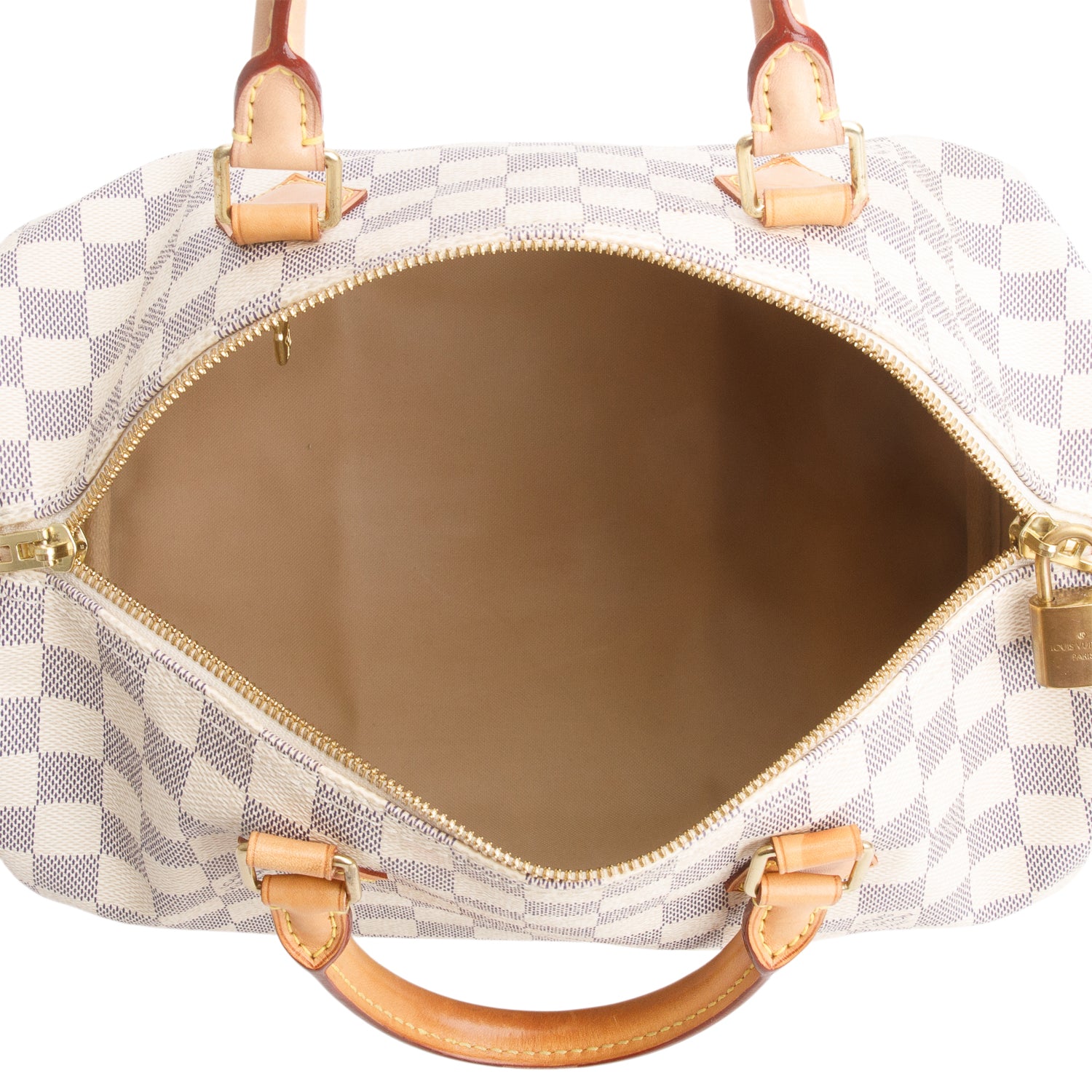 Louis Vuitton Damier Azur Speedy Bandouliere 30 w/ Strap
