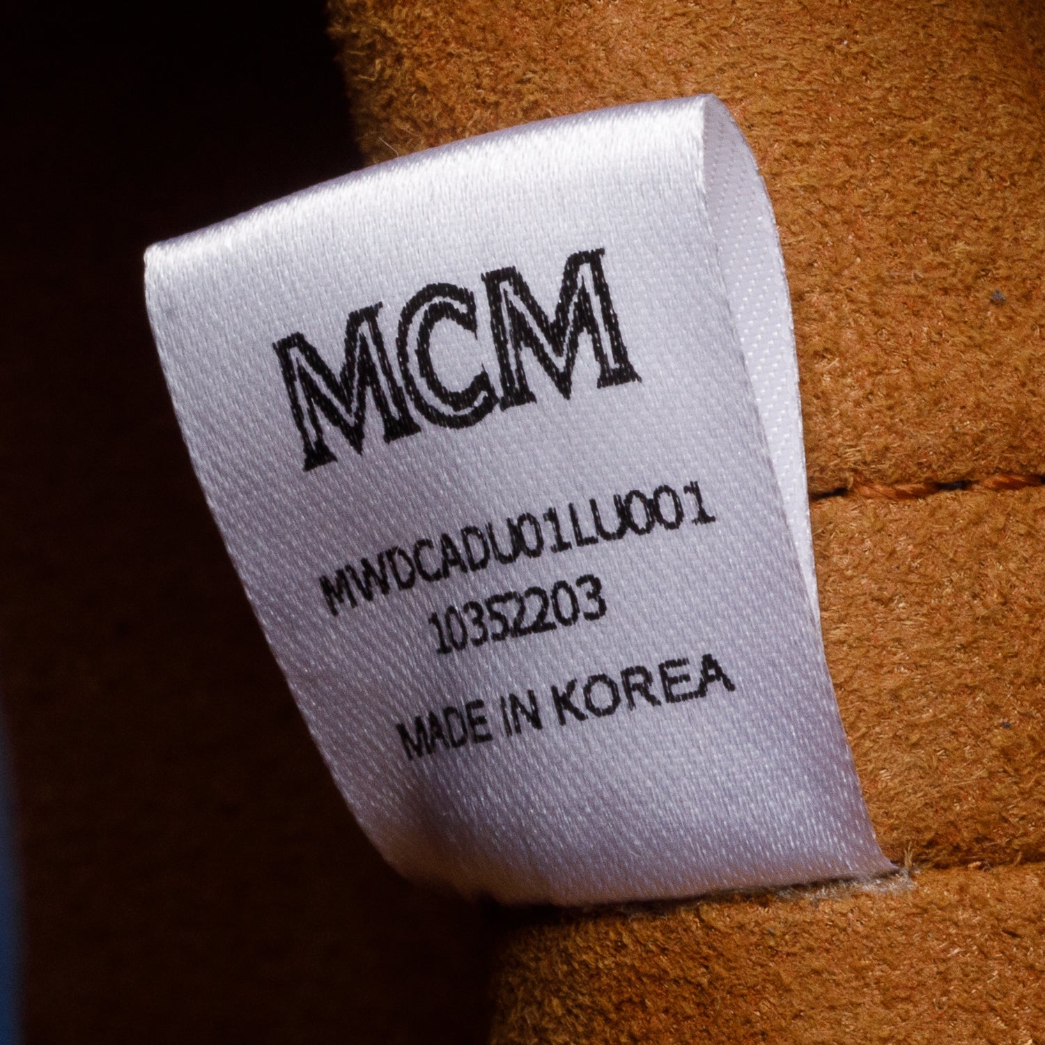 MCM Blue Denim Dessau Bucket Nag w/ Strap & Pouch