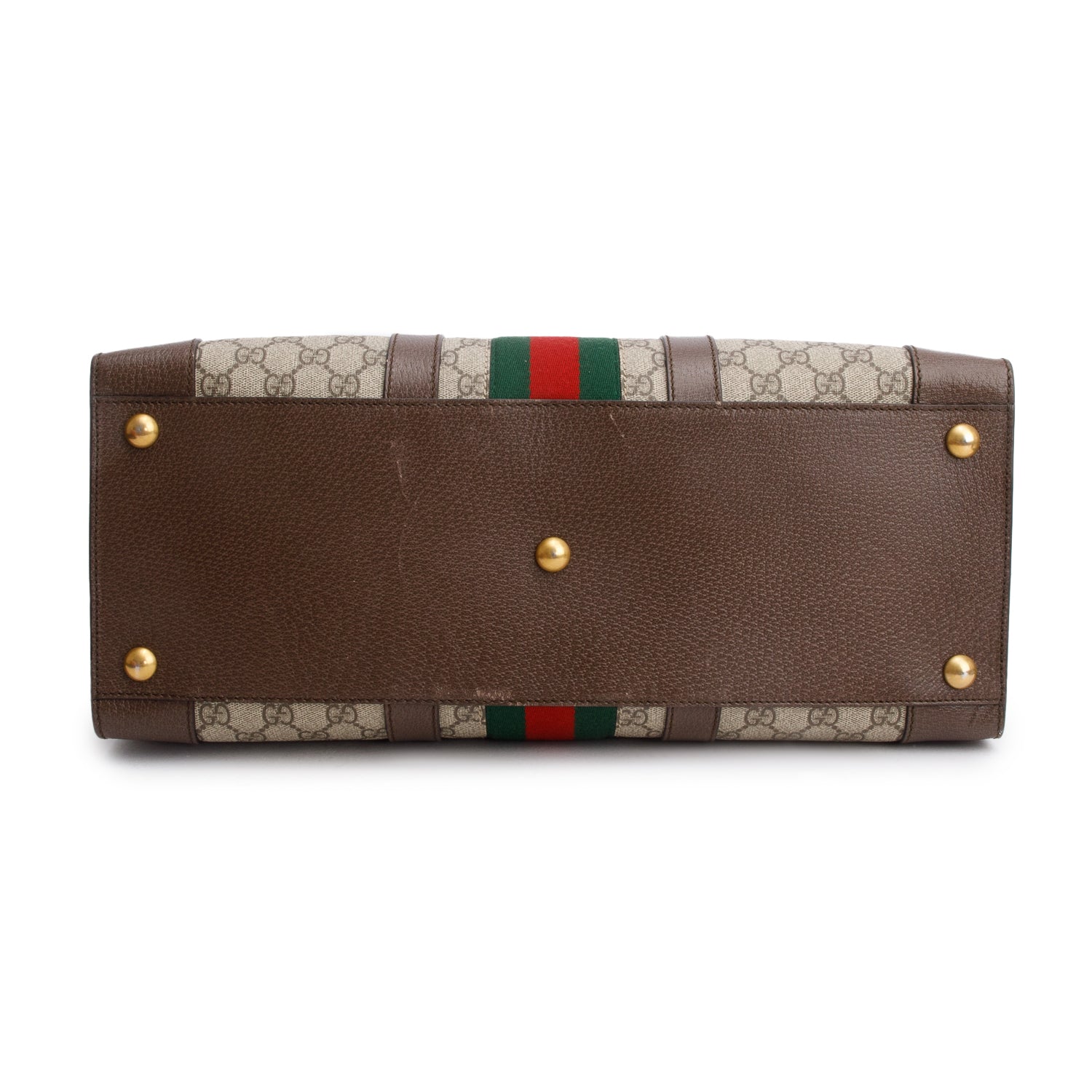 Gucci GG Supreme Monogram Web Ophidia Large Tote w/ Strap