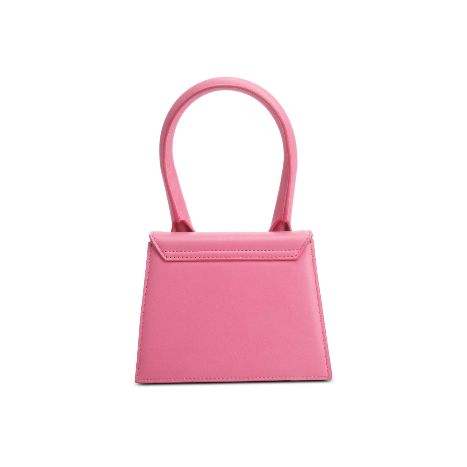 Jacquemus Pink Smooth Calfskin Le Chiquito Moyen w/ Strap