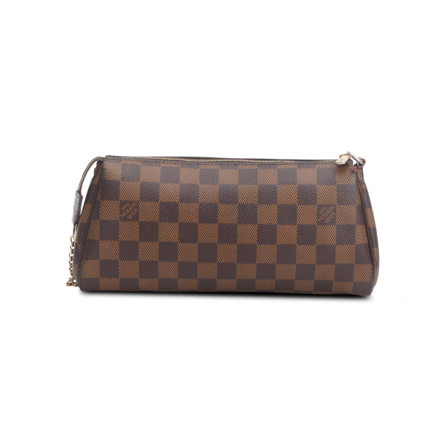 Louis Vuitton Damier Ebene Eva Clutch w/ Straps
