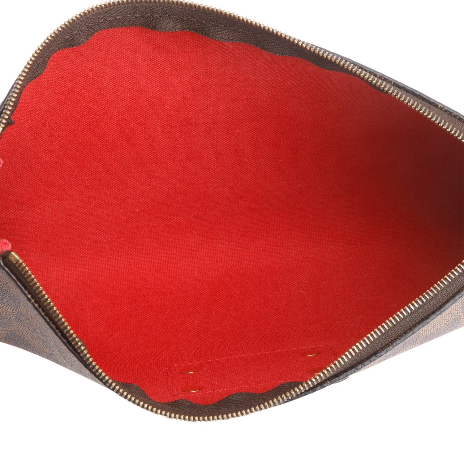 Louis Vuitton Damier Ebene Eva Clutch w/ Straps