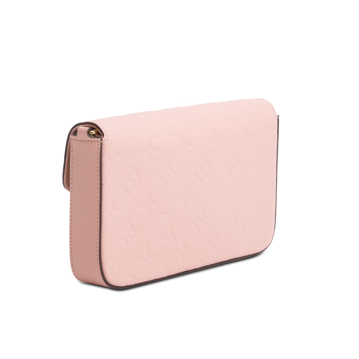 Louis Vuitton Pink Monogram Empreinte Leather Felicie Pochette w/ Box