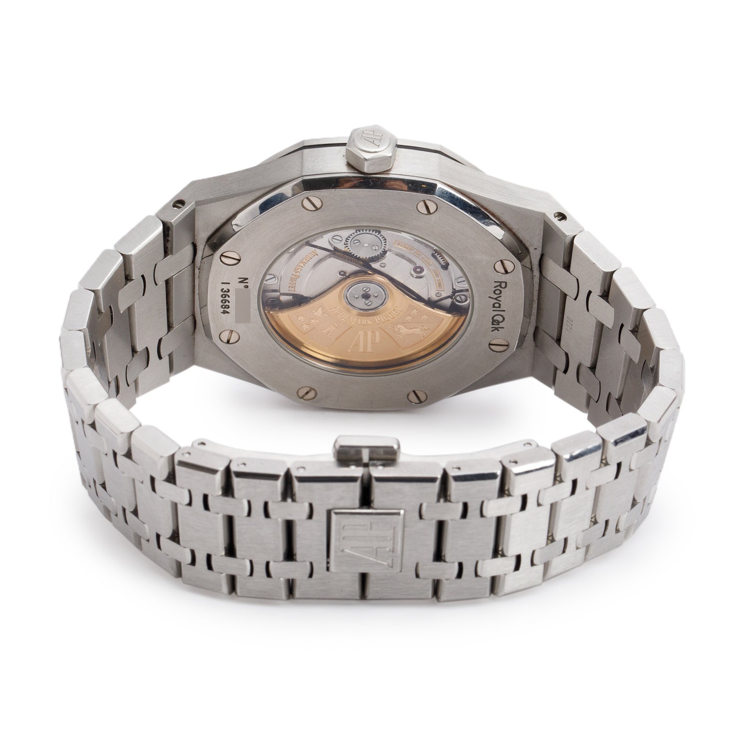 Audemars Piguet Stainless Steel Royal Oak Selfwinding 41 MM Automatic Watch Black Dial w/ Box & Papers