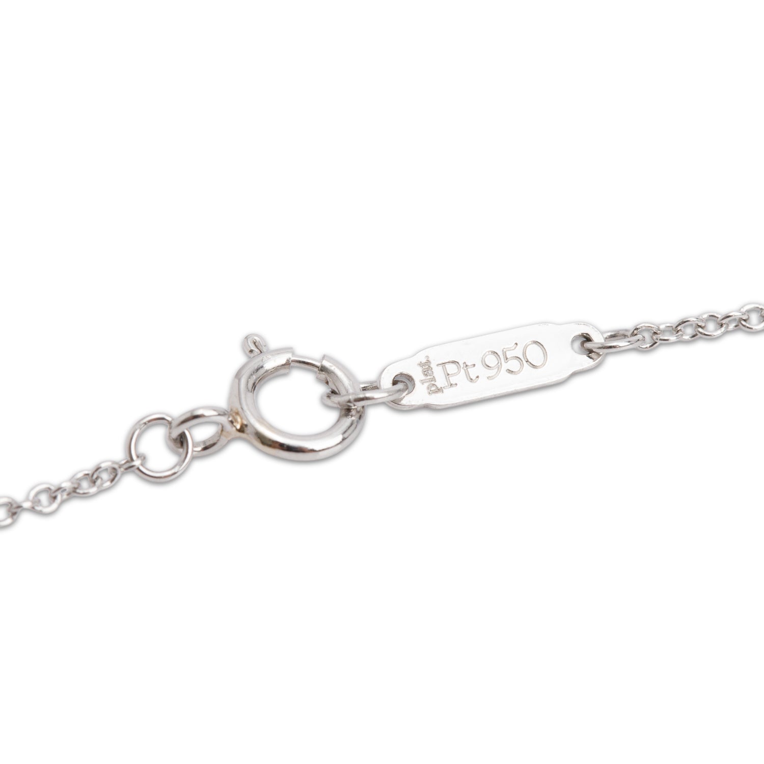 Tiffany & Co. Victoria Platinum Diamond Vine Pendant Necklace w/ Box