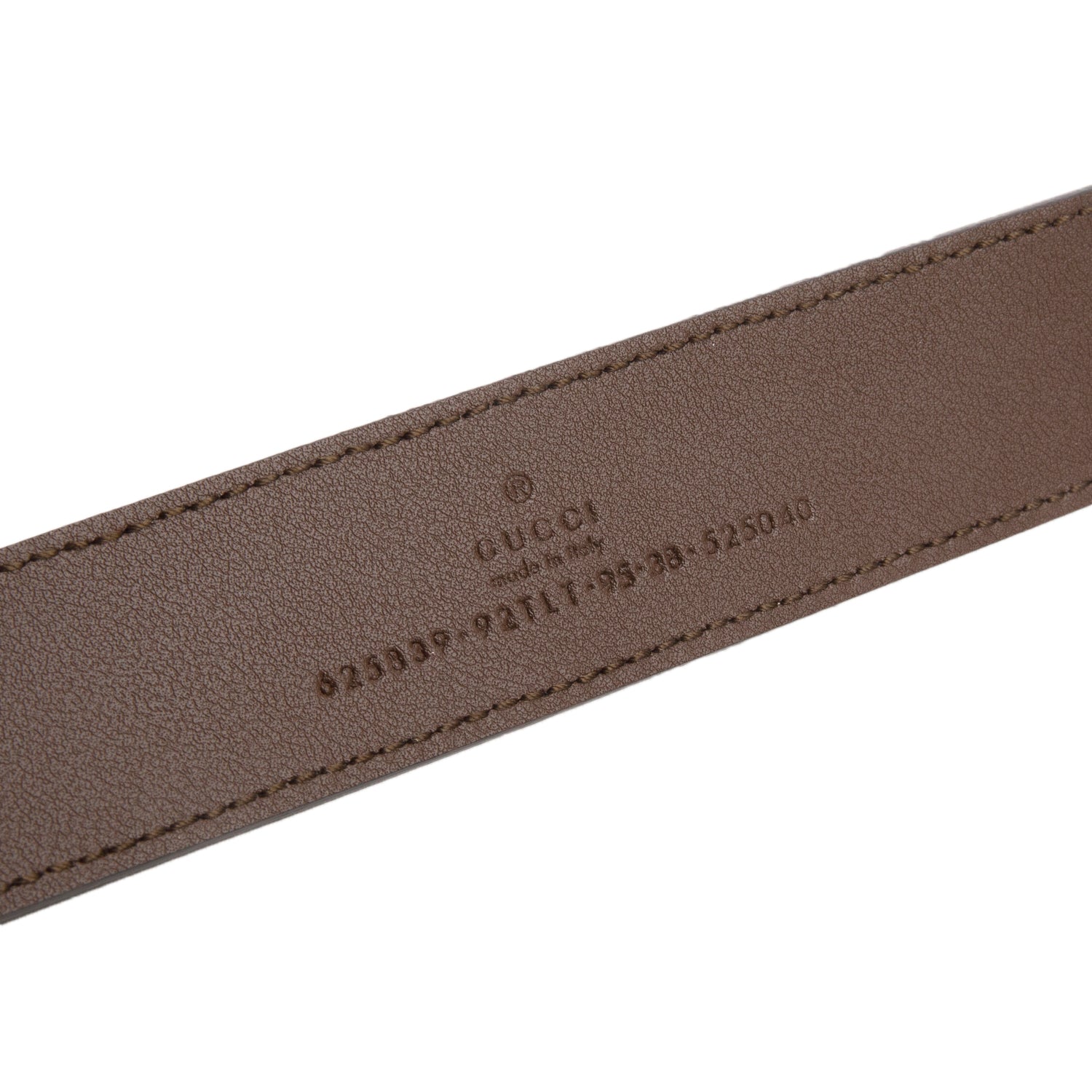 Gucci Beige Guccissima Interlocking G Belt, 80 32