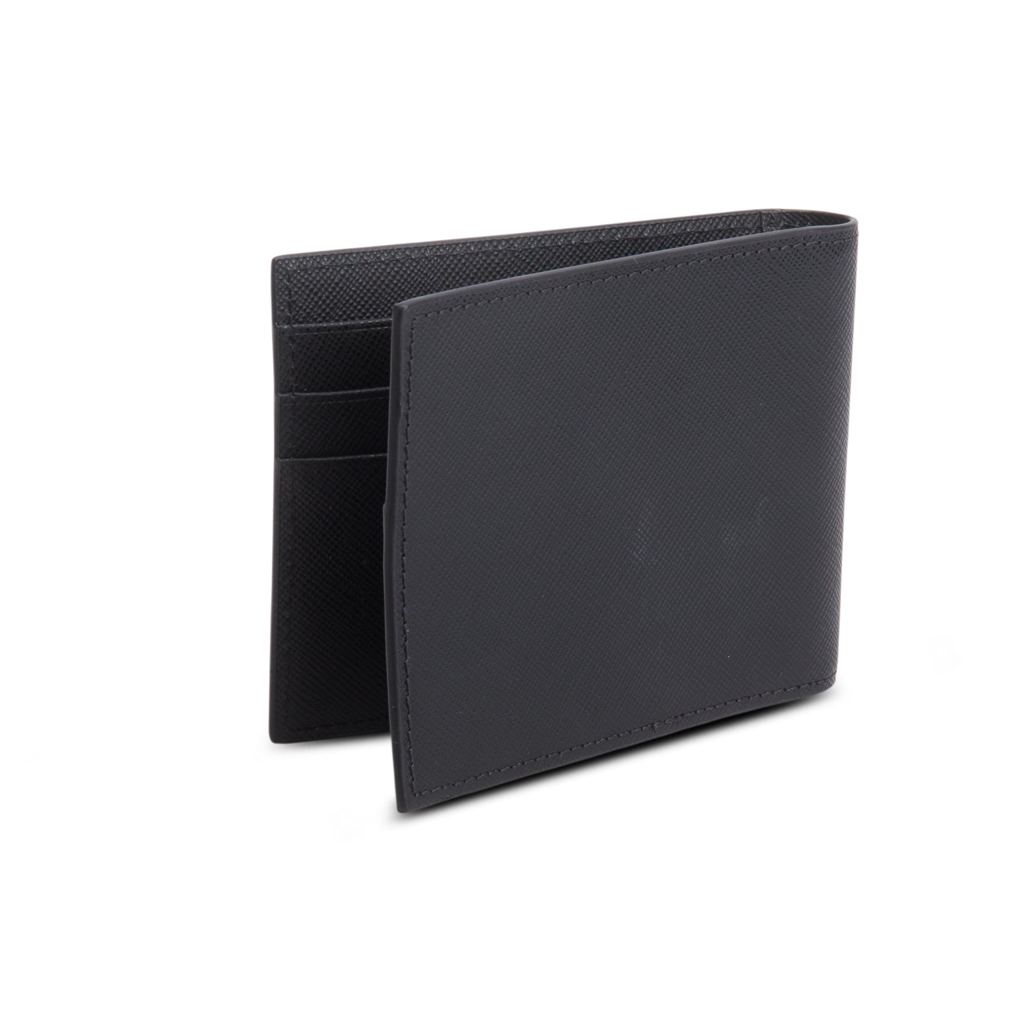 Montblanc Black Saffiano Leather Sartorial Wallet 6CC w/ Box