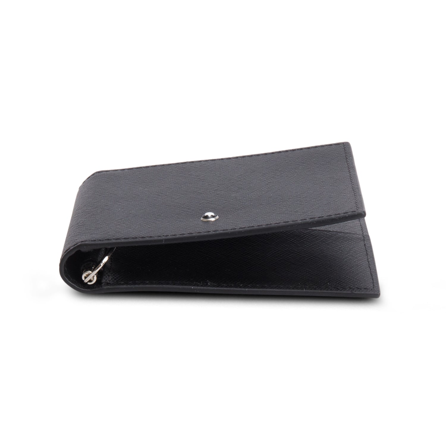 Montblanc Black Saffiano Leather Sartorial Wallet 6CC w/ Box