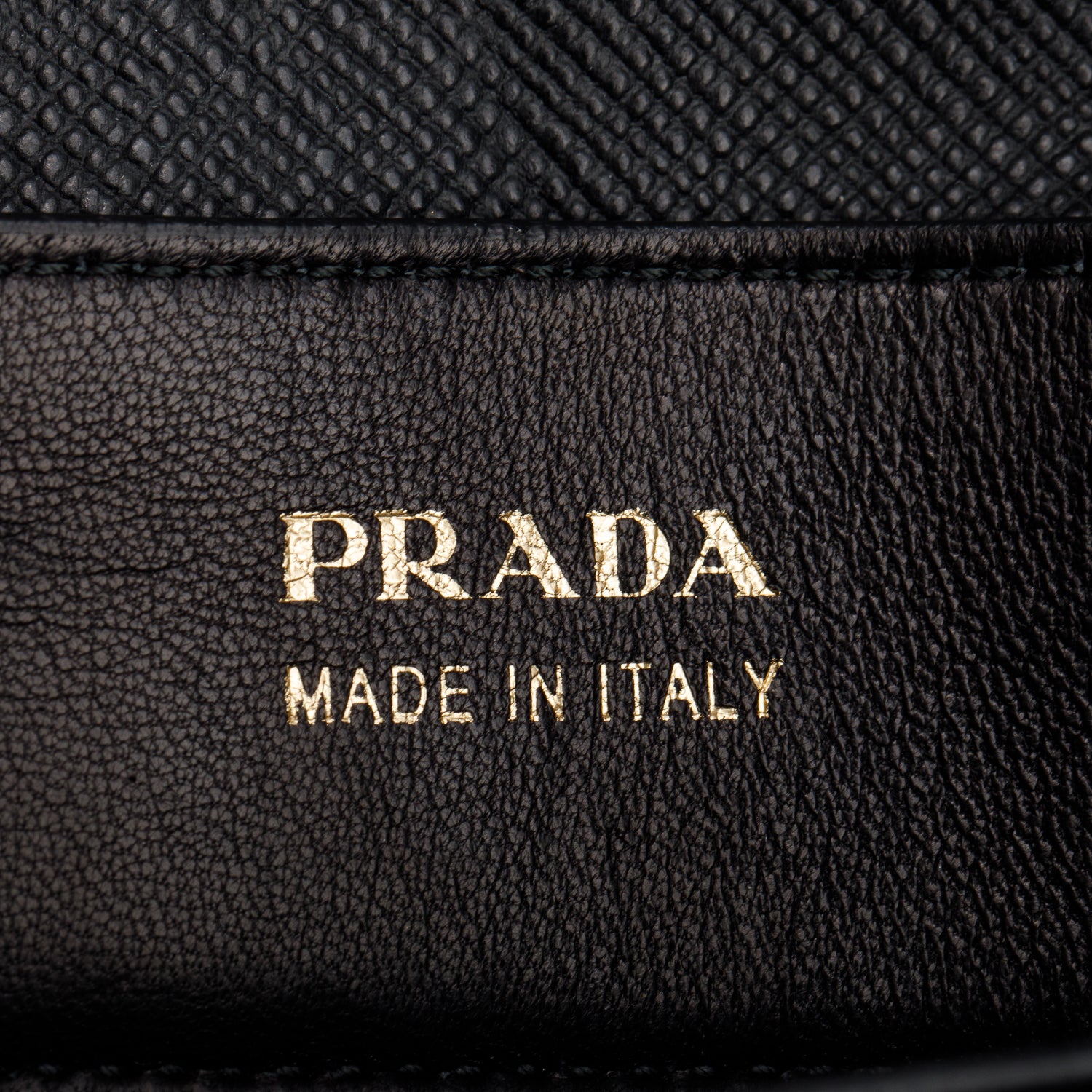 Prada Black Saffiano Lux and Beige Canapa Medium Galleria Tote w/ Authenticity Carrd