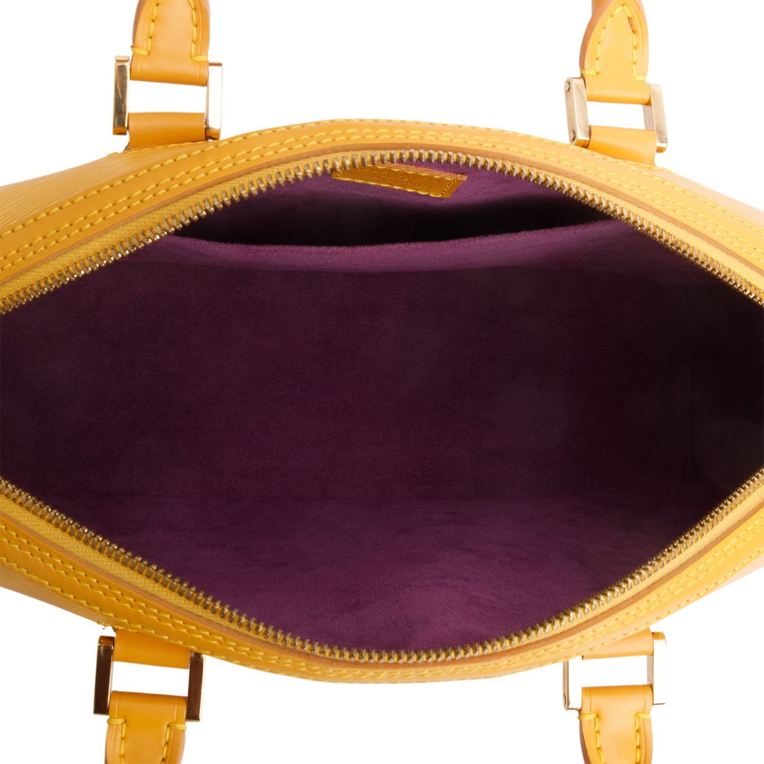 Louis Vuitton Yellow Epi Leather Jasmin Bag