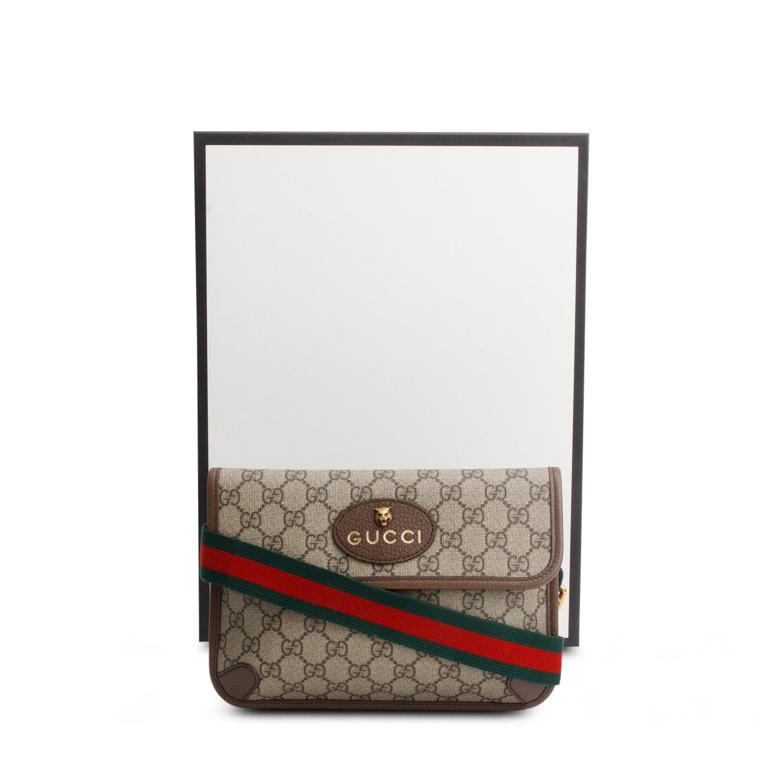Gucci GG Supreme Neo Vintage Small Belt Bag w/ Box