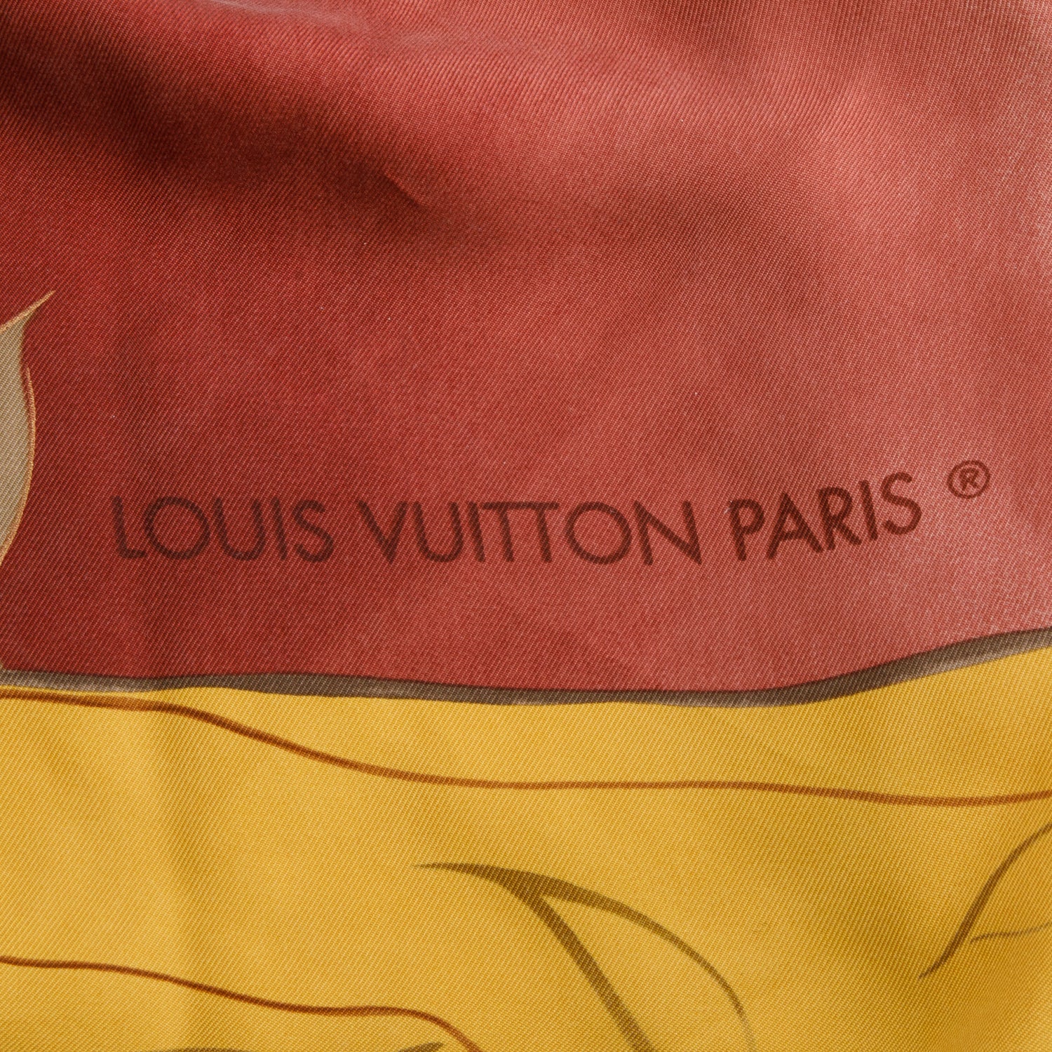 Louis Vuitton Multicolor Silk Airplane Print Scarf