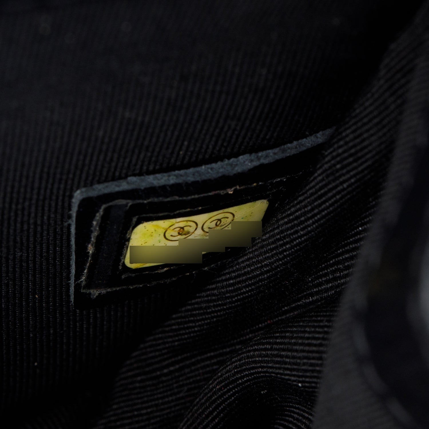 Chanel Black Lambskin Quilted CC Side Chain Small Full Flap Bag w/ Box, Authenticity Card & Receipt