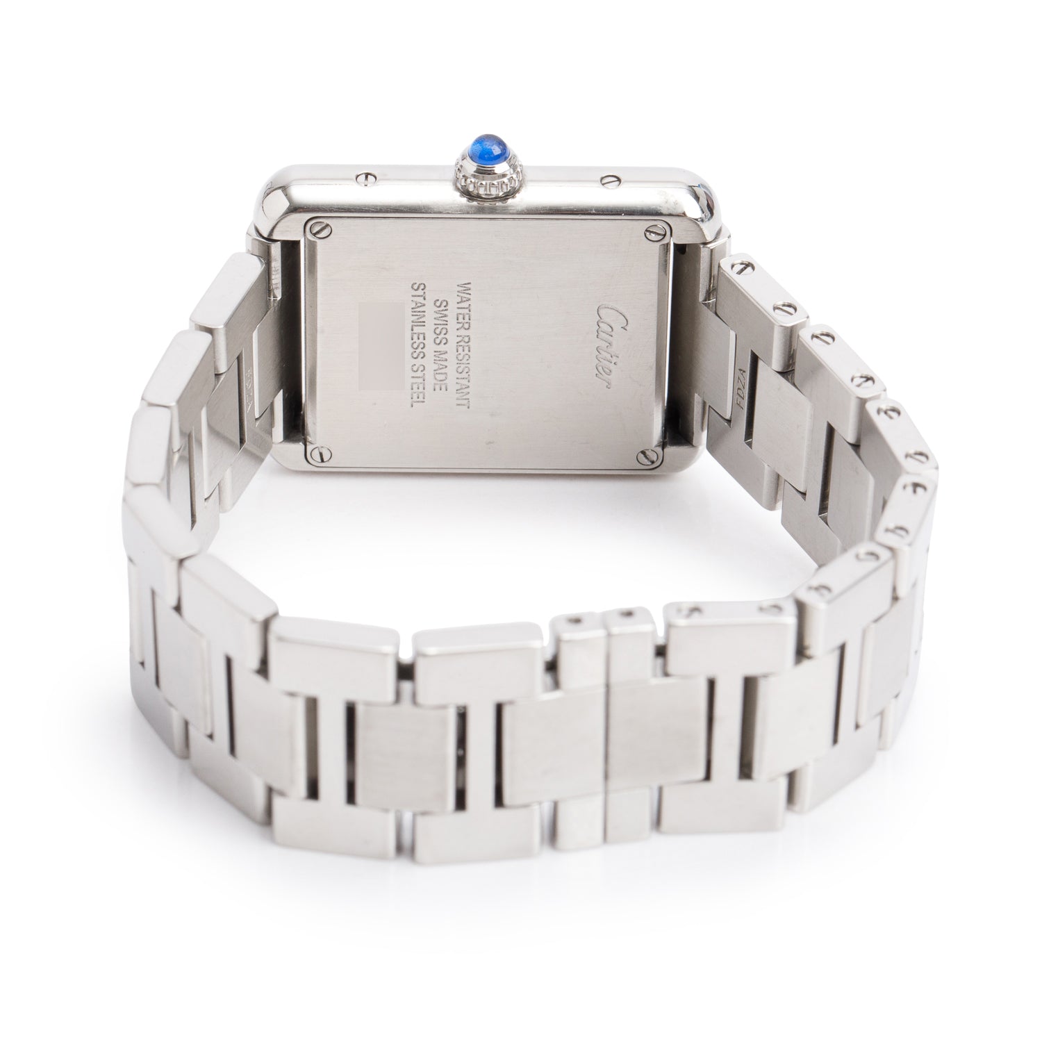 Cartier Stainless Steel Tank Solo Quartz Watch 3170 w/ Box & Papers