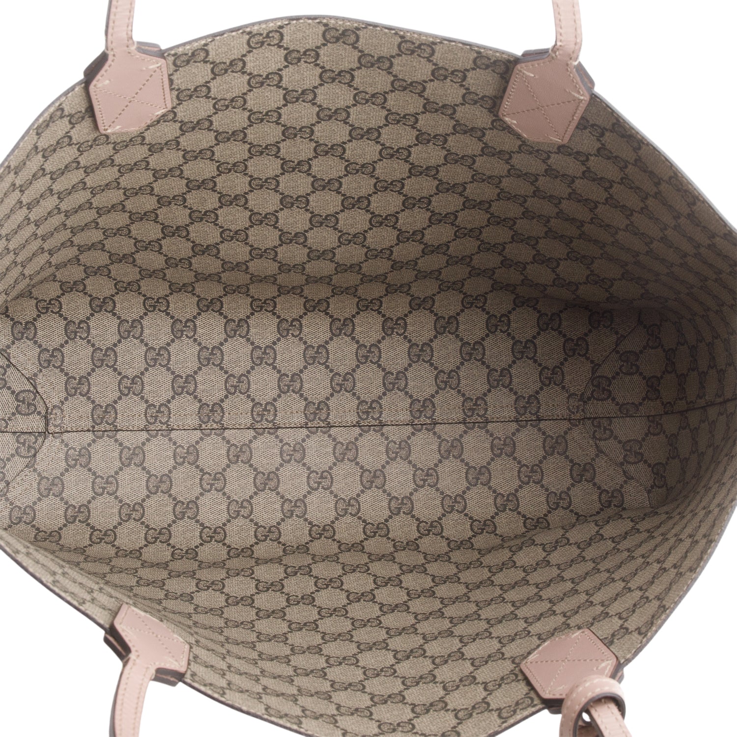 Gucci GG Supreme Monogram Turnaround Reversible Tote