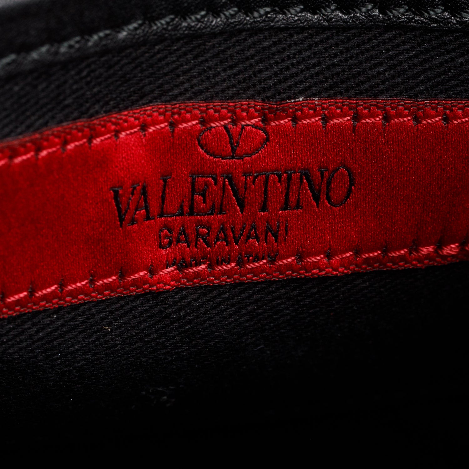 Valentino Black Vitello Mini Rockstud Tote w/ Strap