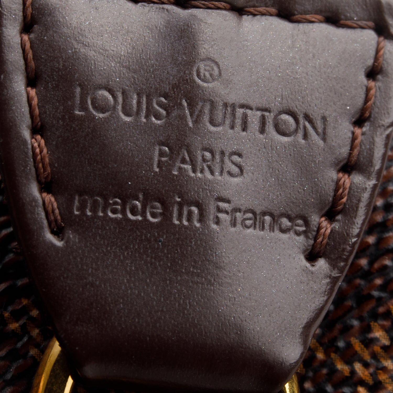 Louis Vuitton Damier Ebene Eva Clutch w/ Box & Straps