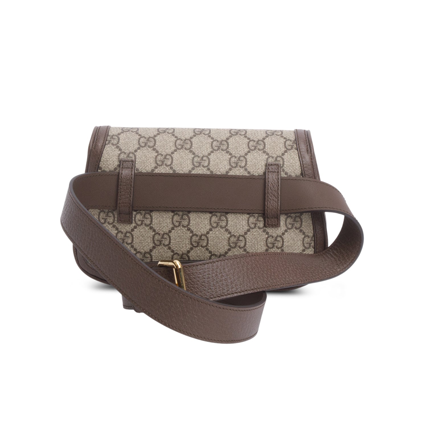 Gucci GG Supreme Monogram Textured Dollar Calfskin Blondie Belt Bag
