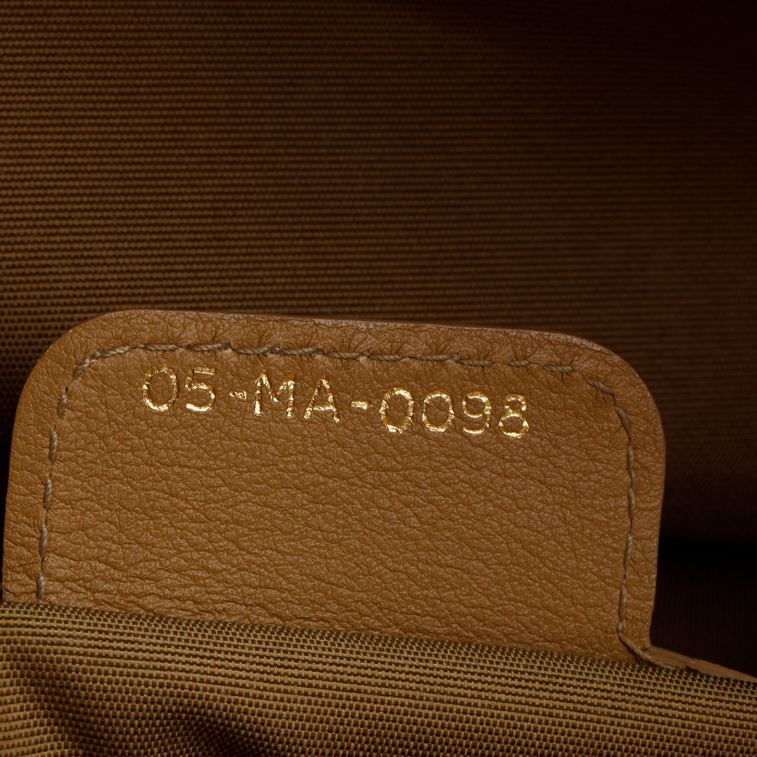 Christian Dior Brown Leather Diorita Hobo