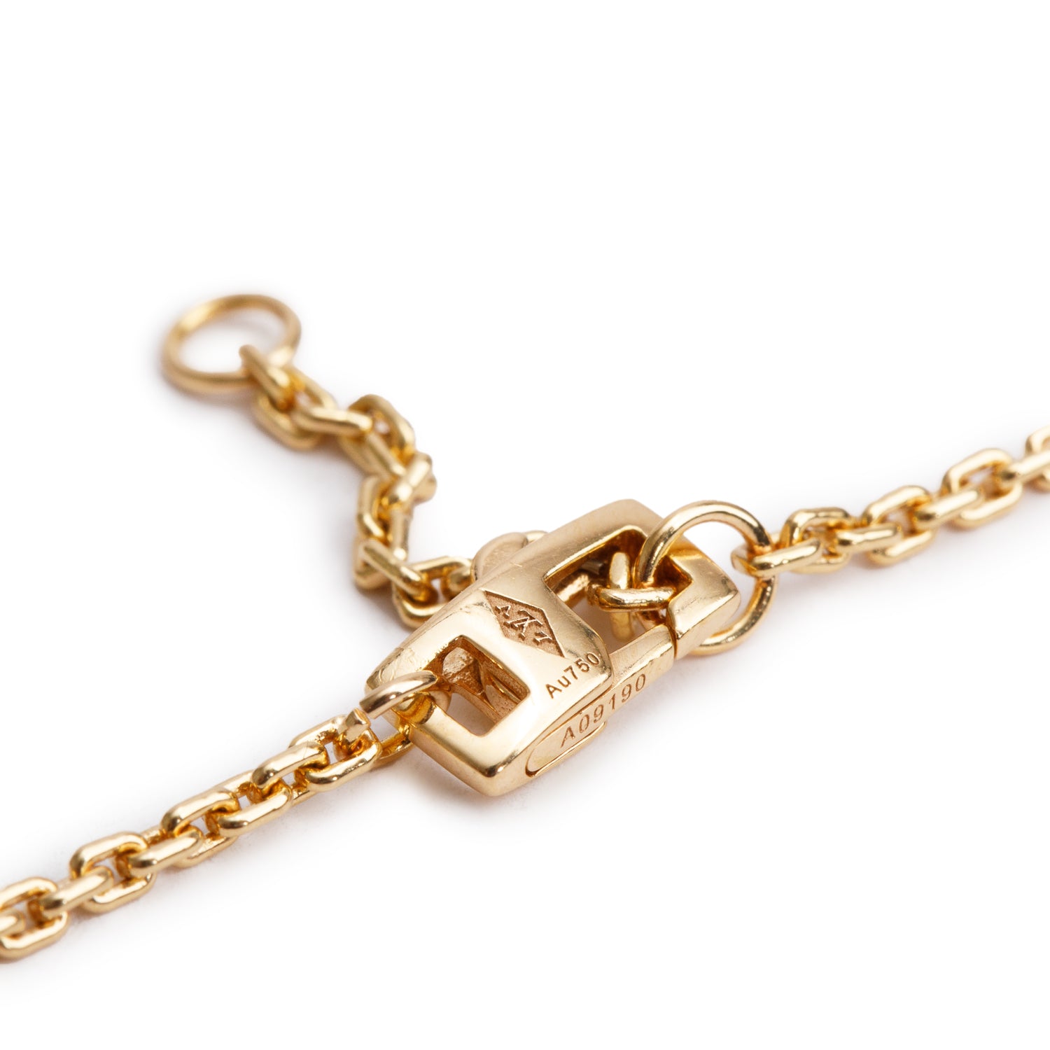 Louis Vuitton 18k Rose, Yellow & White Gold Diamond Idylle Blossom XL 3 Golds Necklace w/ Box