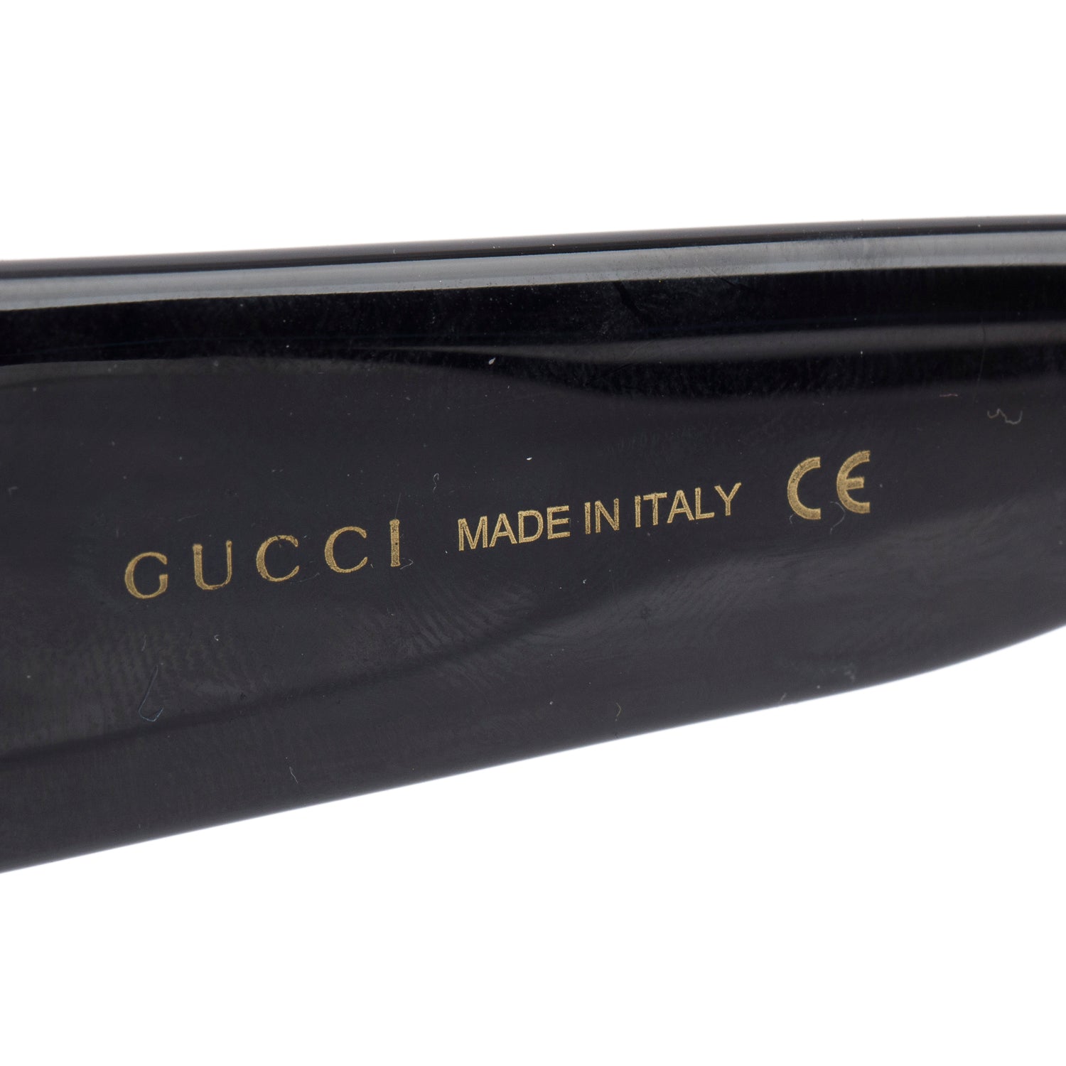 Gucci GG0142SA Black Acetate Square GG Sunglasses W/ Case