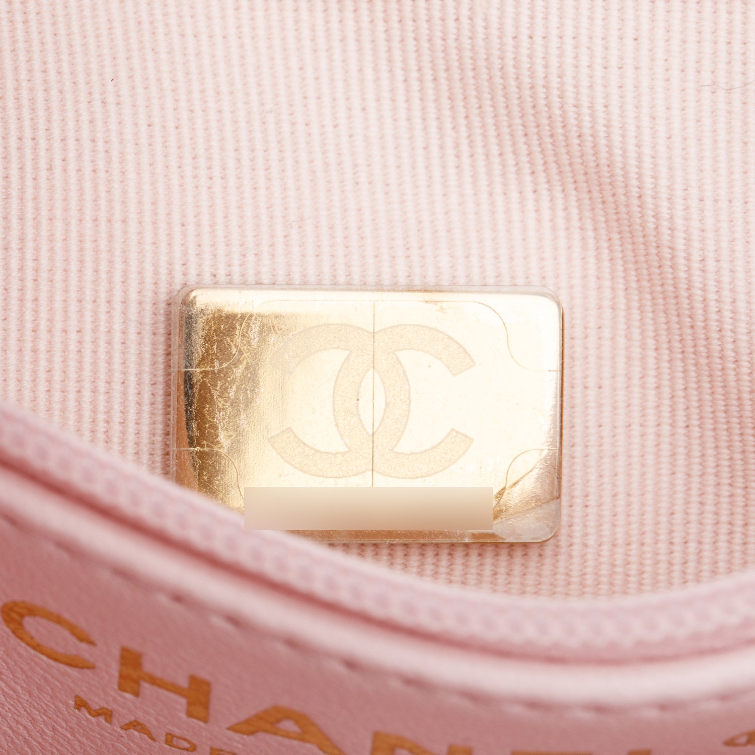 Chanel Pink Shiny Age Calfskin Quilted Nano Kelly Shopper