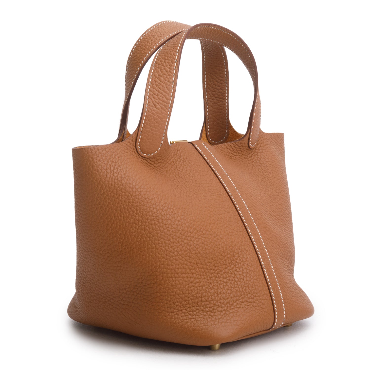 Hermes 2024 Gold Taurillon Clemence Picotin Lock 18