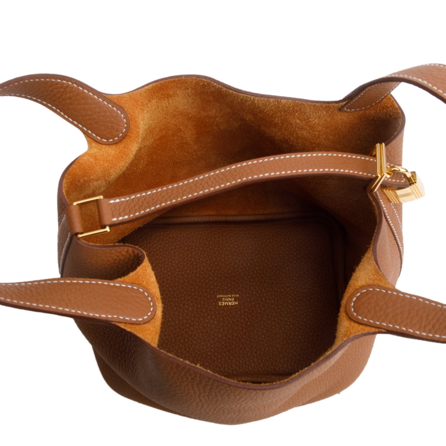 Hermes 2024 Gold Taurillon Clemence Picotin Lock 18
