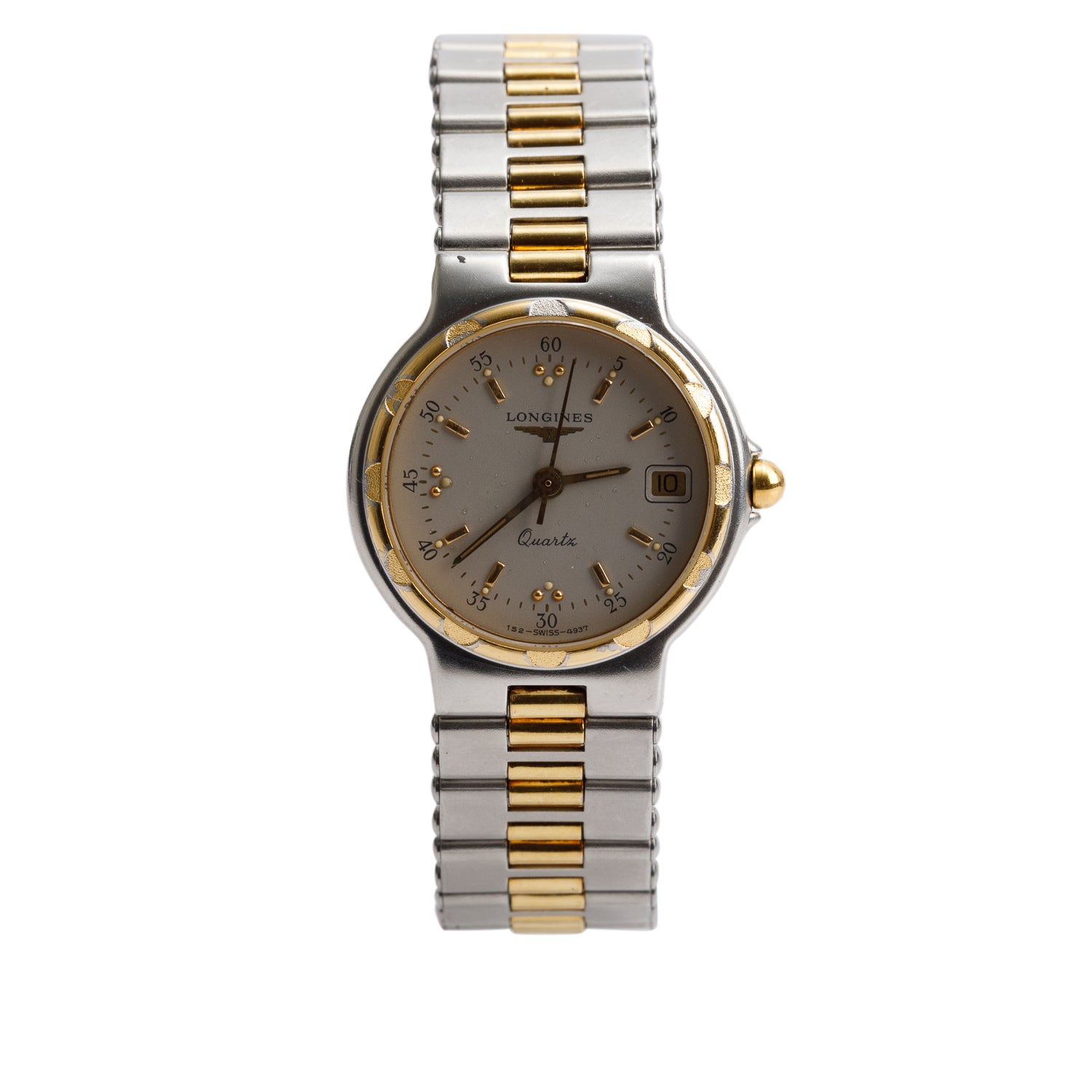Longines Vintage Two-Tone Stainless Steel Conquest 24 MM Quartz Watch