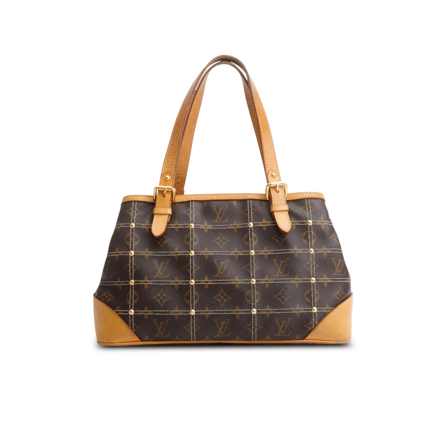 Louis Vuitton Monogram Riveting Shoulder Bag