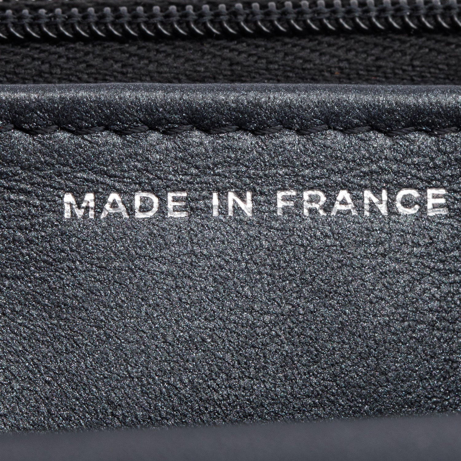 Chanel Grey Lambskin Quilted Wallet on Chain WOC w/ Box