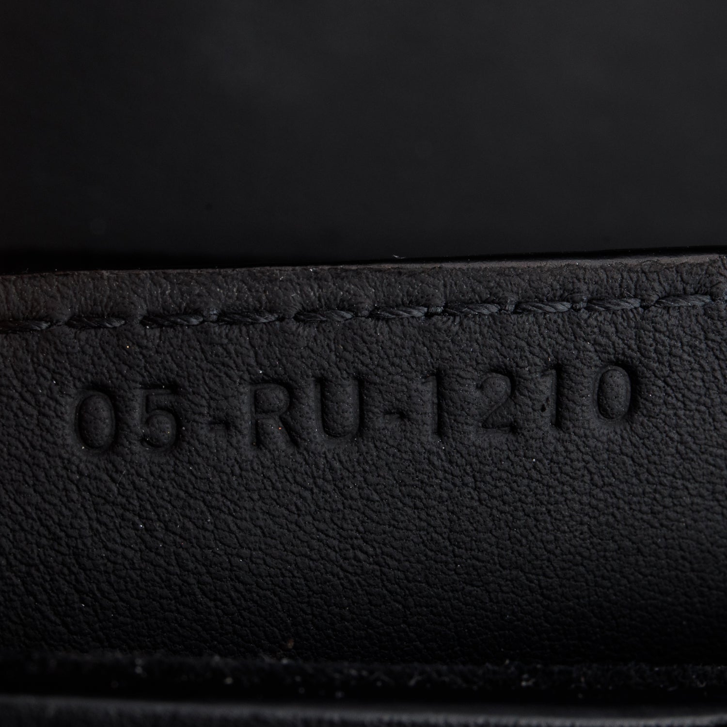 Christian Dior 2020 Black Ultramatte Calfskin Leather Medium Saddle Bag