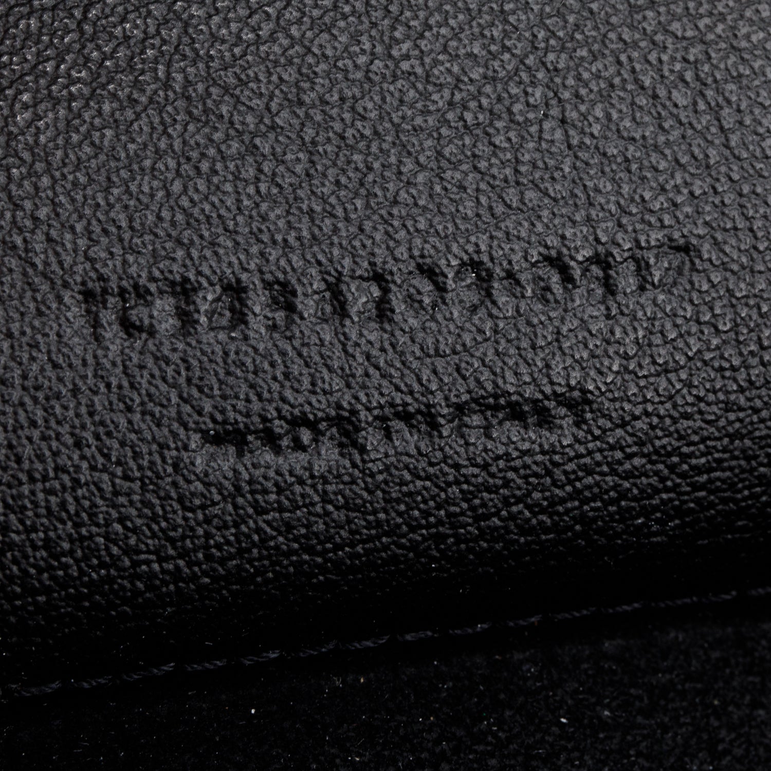 Saint Laurent Black Calfskin Leather N/S Shopping Tote w/ Pouch